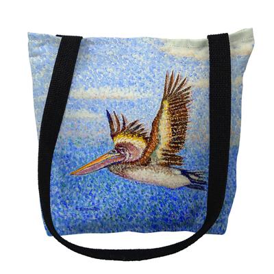 Flying Pelican Small Tote Bag 13x13