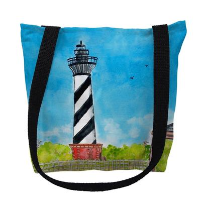 Hatteras Lighthouse, NC Small Tote Bag 13x13