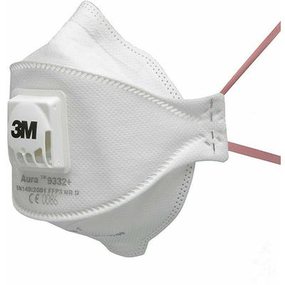 Mundschutz Maske FFP3 Atemschutzmaske Gesichtsmaske Mund Nasenschutz mit Ventil 3M™ Aura™ 9332+ Image