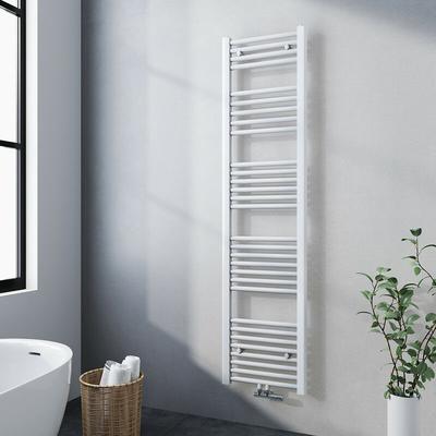 Meykoers - Heizkörper Handtuchtrockner 160x40cm Vertikal Badheizkörper Weiß Handtuchheizkörper 547 Image