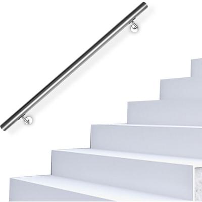 VINGO Edelstahl Handlauf Treppengeländer Geländer und Handläufe Wandhandlauf Wand Treppe Image