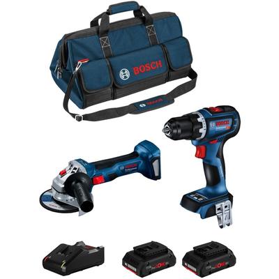 Bosch - Kit BK2018BAG (gsr 18V-90 c + gws 18V-7 + 2 x 4,0 Ah ProCORE + GAL18V-40 + hdbag) Image
