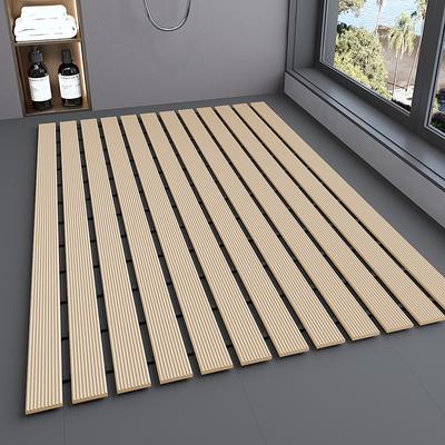 Bathtub Mat Anti-Slip Shower Foot Mat Waterproof and Anti-Fall for Shower Room and Toilet Household Use Non-Slip Quick Drying Perfect for Bathroom Safety and Comfort Easy to Clean