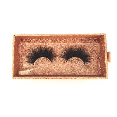 25mm Lashes Dramatic 6D Faux Mink Lashes Fluffy Volume Eyelashes Thick Crossed Lashes Long Faux 25mm Mink Lashes