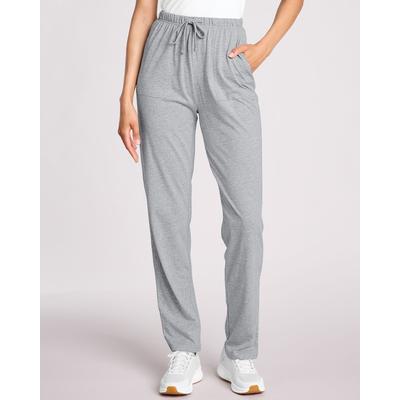 Blair Women's Haband Knit Pants - Grey - PM - Petite