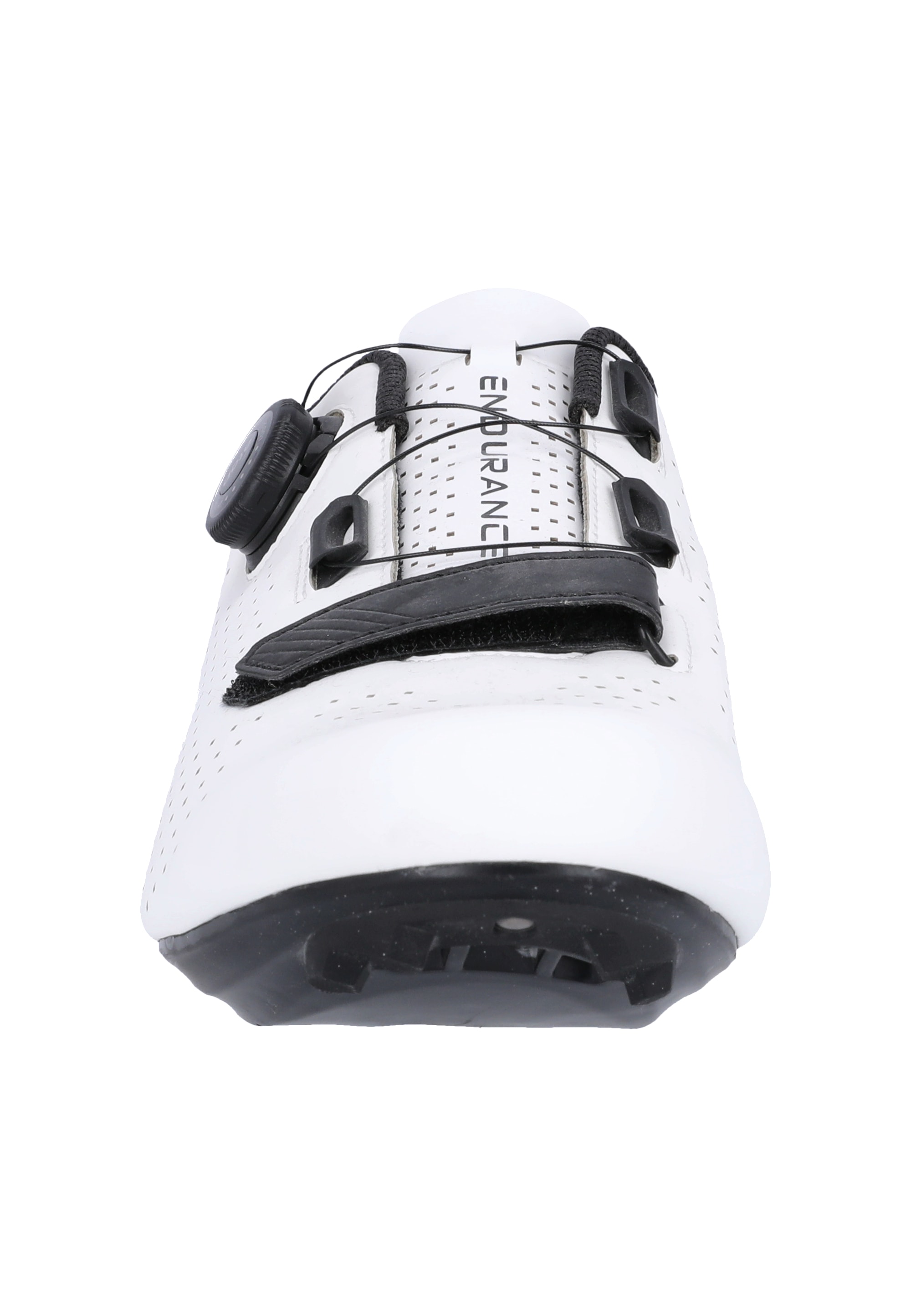 Fahrradschuh ENDURANCE "Kukanol", Herren, Gr. 36, weiß, Kunstfaser, Synthetik, Schuhe, mit Schnellschnürsystem