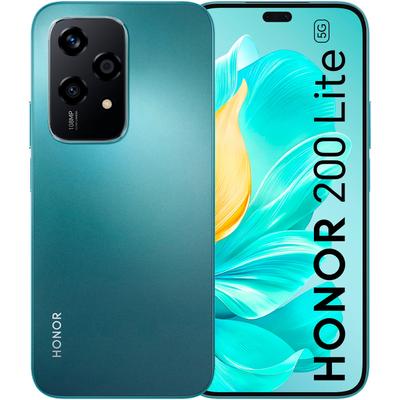 HONOR Smartphone "200 Lite" Mobiltelefone Gr. 256 GB, blau (cyan lake)