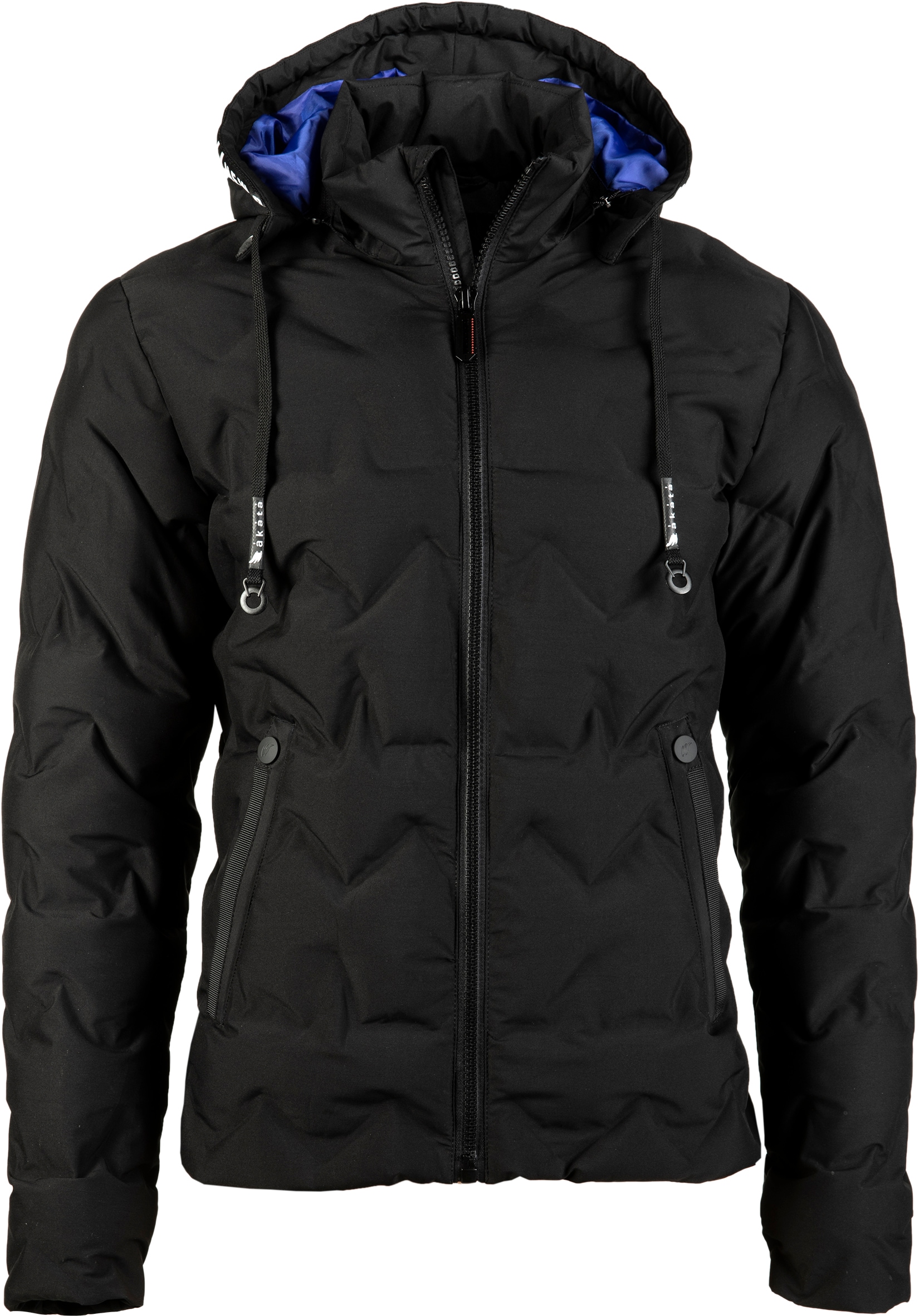 Steppjacke DEPROC ACTIVE "GILMOUR THORN Men", Herren, Gr. S (48), schwarz, 100% Polyester, bequem, mit innenliegendem Gummizug, Jacken Steppjacke, auch in Großen Größen erhältlich