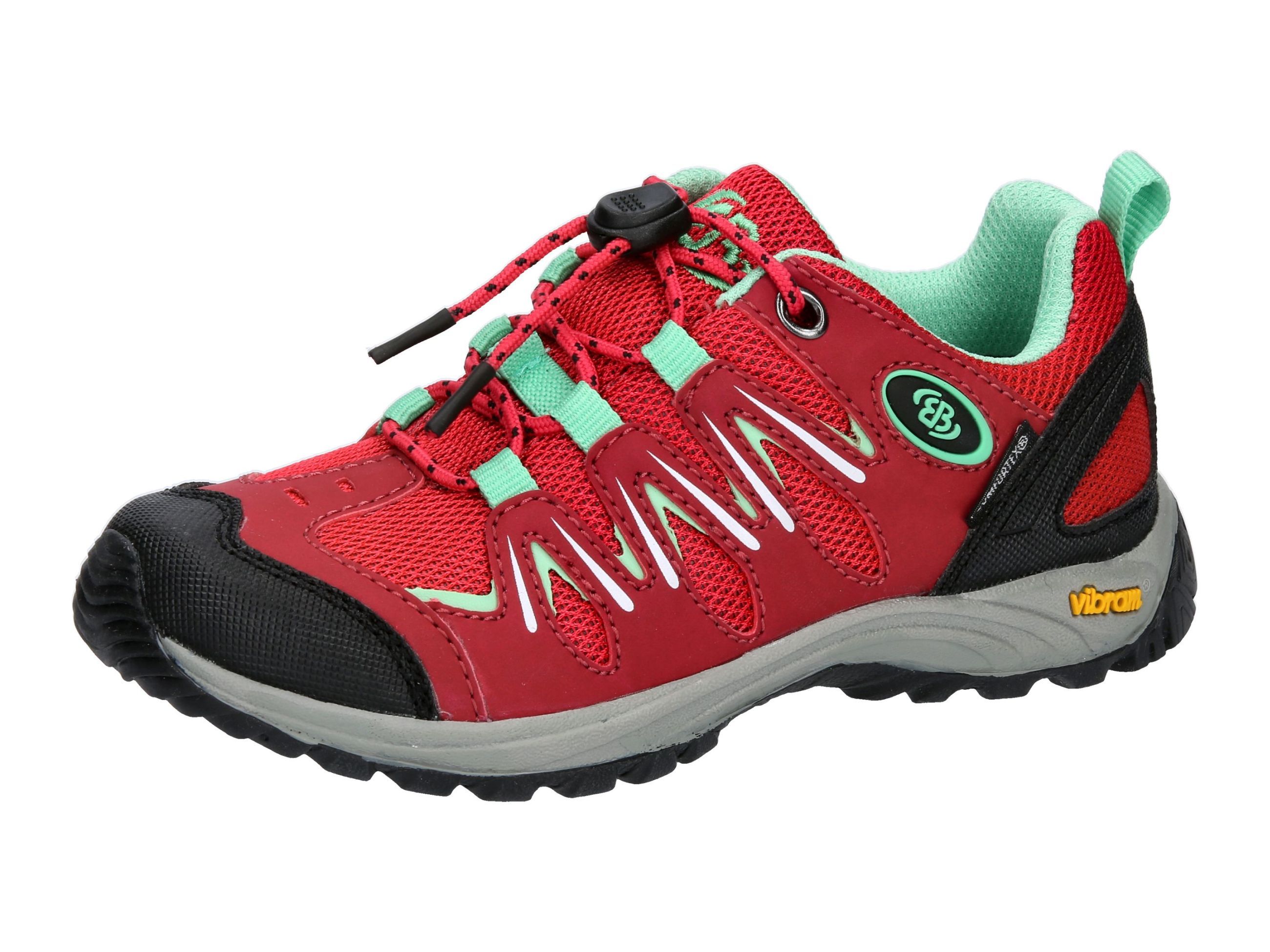 Outdoorschuh BRÜTTING "Outdoorschuh Expedition Kids", Kinder, Gr. 38, rosa, Synthetik, Schuhe Outdoorschuh