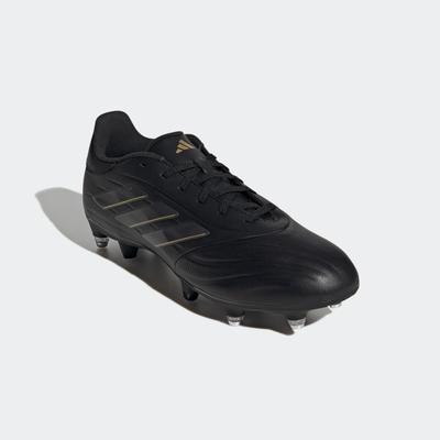 Fußballschuh ADIDAS PERFORMANCE "COPA PURE 2 LEAGUE SG" Gr. 41, schwarz (core black / carbon gold metallic) Schuhe