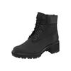 Schnürstiefelette TIMBERLAND "Kinsley", Gr. 39, schwarz, Leder, sportlich, Schuhe, Winterschuhe, Winterstiefel, Schnürboots, Winterboots, wasserdicht