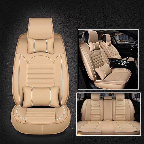 coprisedili per auto set completo compatibile pu anteriore e posteriore diviso panca a 5 posti coprisedili per auto facili da installare