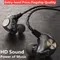 Android Mobile Phone DrivebyWire Headset Metal Heavy Bass Computer PC Headset InEar Sports Headset