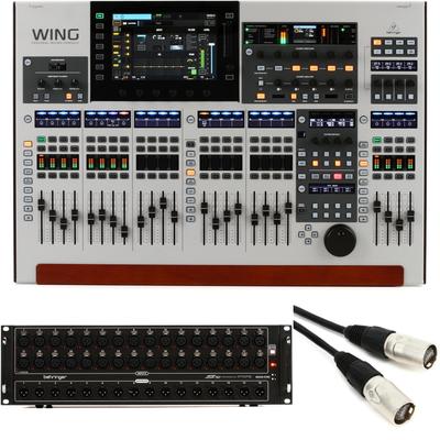 Behringer WING 48-channel Digital Mixer and S32 32-input / 16-output Digital Stage Box