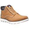 Schnürboots TIMBERLAND "BRADSTREET MID LACE UP SNEAKER", Gr. 41,5, gelb (wheat), Leder, sportlich, Schuhe, Winterstiefel, Schnürstiefel, Winterschuhe