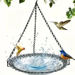 Mangeoire à oiseaux extérieure, mangeoire à oiseaux, décoration suspendue, baignoire à oiseaux, jardin, cour intérieure, actuelle