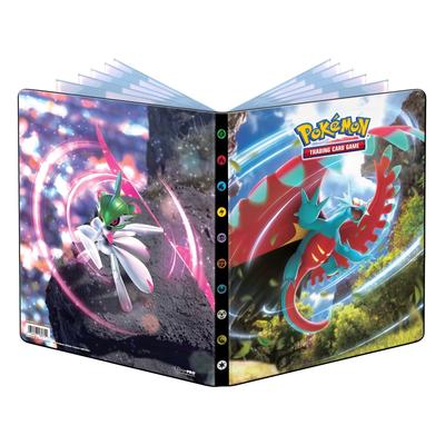 Scarlet and Violet Roaring Moon and Iron Valiant 9 Pocket Portfolio for Pokémon