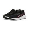 Laufschuh PUMA "SKYROCKET LITE", Gr. 41, schwarz (puma schwarz, fast pink, puma weiß), Textil, sportlich, Schuhe