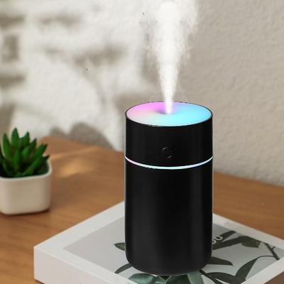 Humidifier USB Charging Colorful Night Light Small Desktop Bedroom Silent 230ml 1200mAh