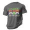 Herren Spiele Lustig Gamepad T Shirt Kurzarm T-Shirt 3D-Druck Rundhalsausschnitt Hemd Vintage Cool Party Festtage Heather Grey Schwarz Rote Sommer Frühling Bekleidung S M L XL XXL XXXL