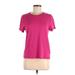 J.Crew Active T-Shirt: Pink Activewear - Women's Size Medium