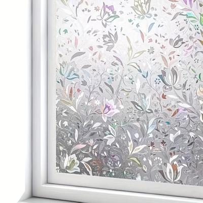 TEMU Rainbow Privacy Window Film - 7.8