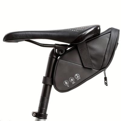 TEMU Bike Bag, Waterproof Cycling Bag, 1,5l Bike Under Seat, Cycling Bicycle Seat Pack Bag