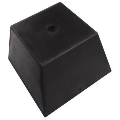 BUSCHiNG GmbH Tankstellen- und Werkstattgeräte Gummi Trapezblock uni H100xB150xL150mm Gummiauflage (Rangier-Wagenheber) 100579 Image