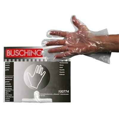 BUSCHiNG GmbH Tankstellen- und Werkstattgeräte Einmalhandschuhe 'Allzweck' neutral/unten Einweghandschuhe 100774 Image