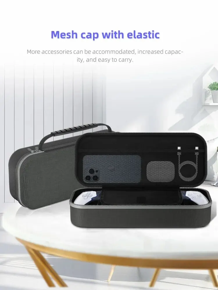 Tragbare Tasche für PS Portal Fall EVA Hard Carry Lagerung Tasche Für Sony PlayStation 5 Portal Handheld Spielkonsole Zubehör Image