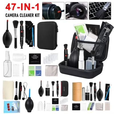 7-47PCS Kamera Reiniger Kit DSLR Objektiv Digital Kamera Sensor Reinigung Set für Sony Fujifilm Nikon Canon SLR DV Kameras Clean Kit
