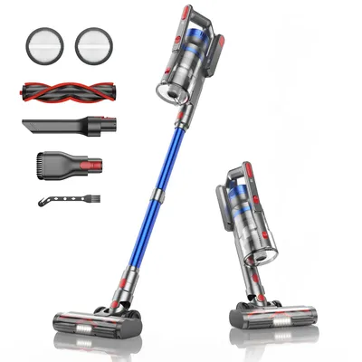 BUTURE JR500 450 W 36000 PA Saugleistung Handheld Akku-Staubsauger Haushaltsgerät 1,2 l Staubbecher Image