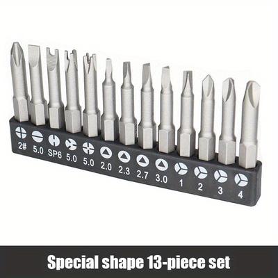 TEMU 4-13pcs -shaped Screwdriver Set -shaped Screwdriver Set Y U 50mm Screwdriver Bit Image