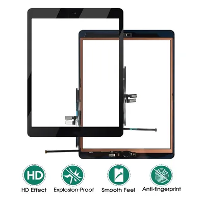 For iPad 9 9th Gen 2021 A2603 A2604 iPad9 10.2 LCD Outer Touch Screen Digitizer Front Glass Display