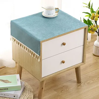 Bedside table cloth cover european-style universal bedstand set of multi-purpose towel cloth dust