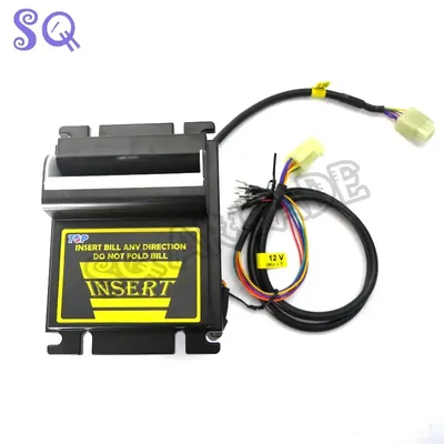 TB Bill Acceptor 12V Multiple Accept Cash Banknote Money Currencies Validator For Vending Arcade