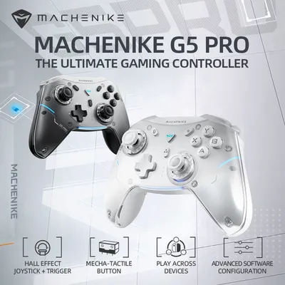 Machenike Gamepad Wireless Gaming Controller G5 Pro Elite Hall Trigger Joystick Mecha-Tactile