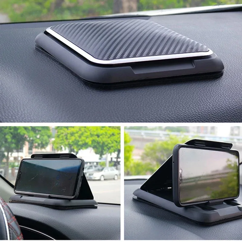 Support de téléphone pour voiture, Support universel pour tableau de bord, ventouse antidérapante en Silicone, Support réglable pour Smartphone