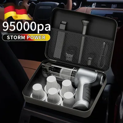95000Pa Drahtlose Tragbare Staubsauger Auto Staubsauger Handheld Mini ForCar Home Desktop Tastatur Image