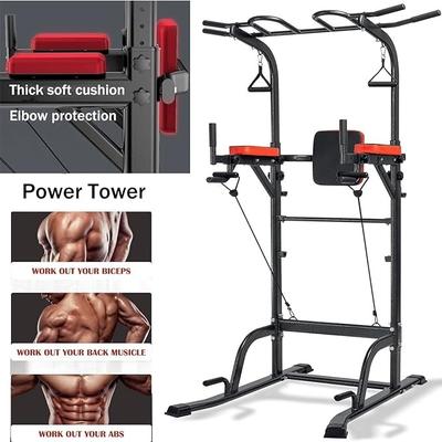 Home Pull-Up Rack, Home Floor Fitness Equipment, Multi-Function Pull-Up Machine - 43.3"L x 41.33"W x 90.55"H