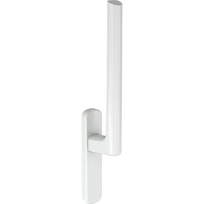 Hs Hebeschiebetürgriff - Balkontürgriff innen mit Nocken und VK-10mm, Aluminium weiß beschichtet Image