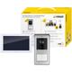 VIMAR K42955 Kit videocitofono WIFI monofamiliare, alimentatore barra DIN, touch screen vivavoce