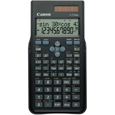 Canon F-715SG - Poche - Calculatrice scientifique - 12 chiffres - 2 lignes - Batterie/Solaire