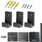 3PCS Wall Mount For PS4 Video Game Console Hanging Host Rack Hook Wall Bracket Holder Bracket For