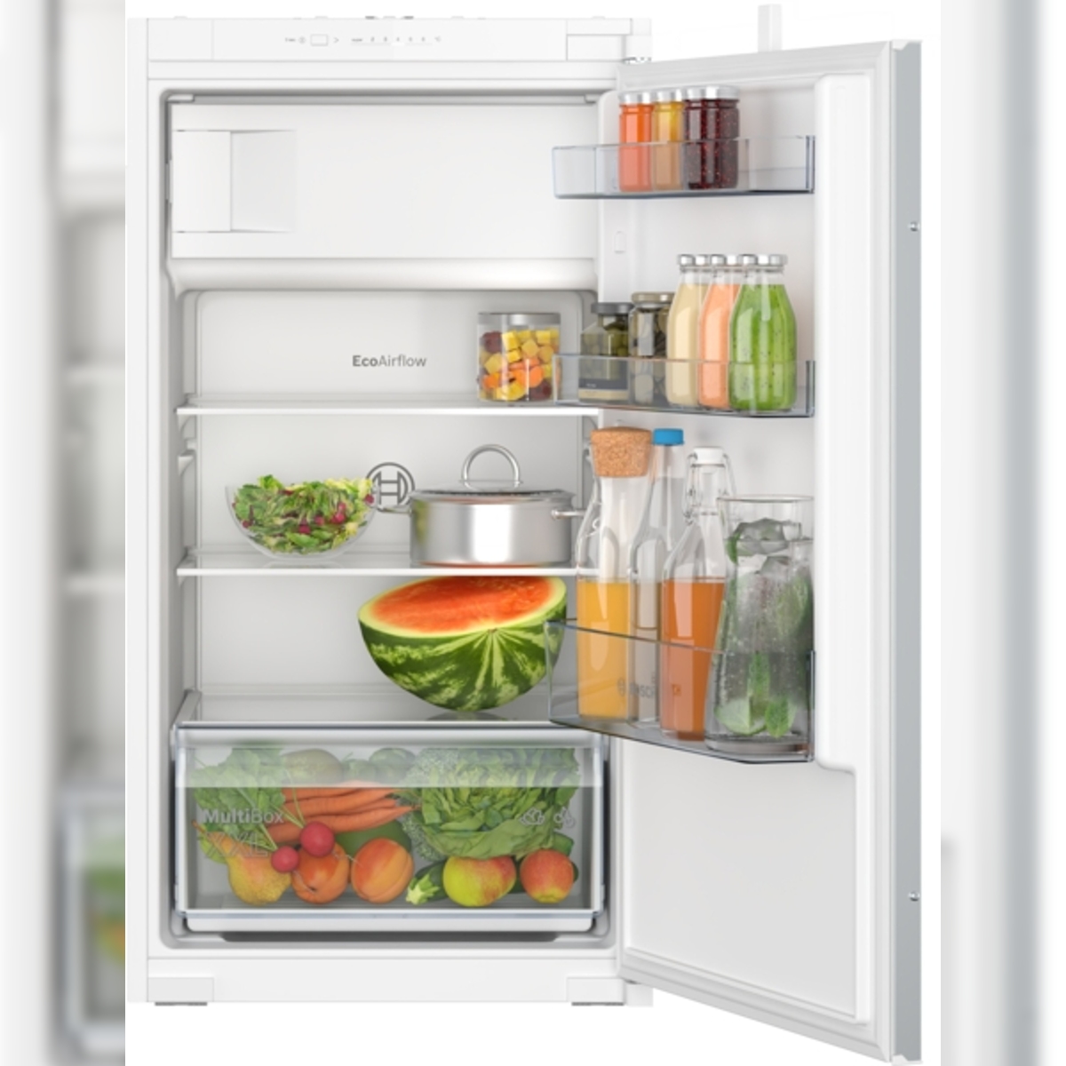 Bosch Serie 2, Einbau-Kühlschrank mit Gefrierfach, 102.5 x 56 cm, Schleppscharnier KIL32NSE0 Image