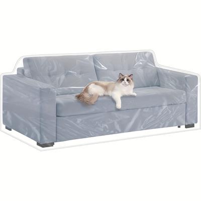 TEMU -duty Pvc Sofa Cover - & Pet , - , Protects Cat , , And , For Decor, For