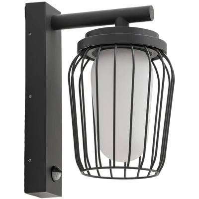Lucande - Wandleuchte außen 'Chandan' aus Aluminium mit Bewegungsmelder von Image