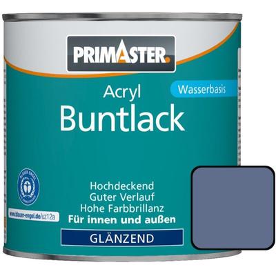 Acryl Buntlack 375ml Taubenblau Glänzend Wetterbeständig Holz & Metall - Primaster Image