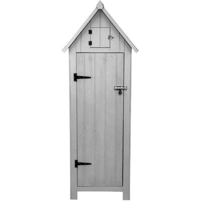 Gartenhaus aus Holz Werkzeugschrank Wachhäuschen Wasserfest 3 Regale 4 Haken Image