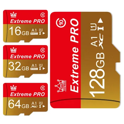 Memory Card 256GB 128GB 64GB Extreme Pro Mini SD Card 32gb 16gb U1 V10 TF Card high speed Flash Card